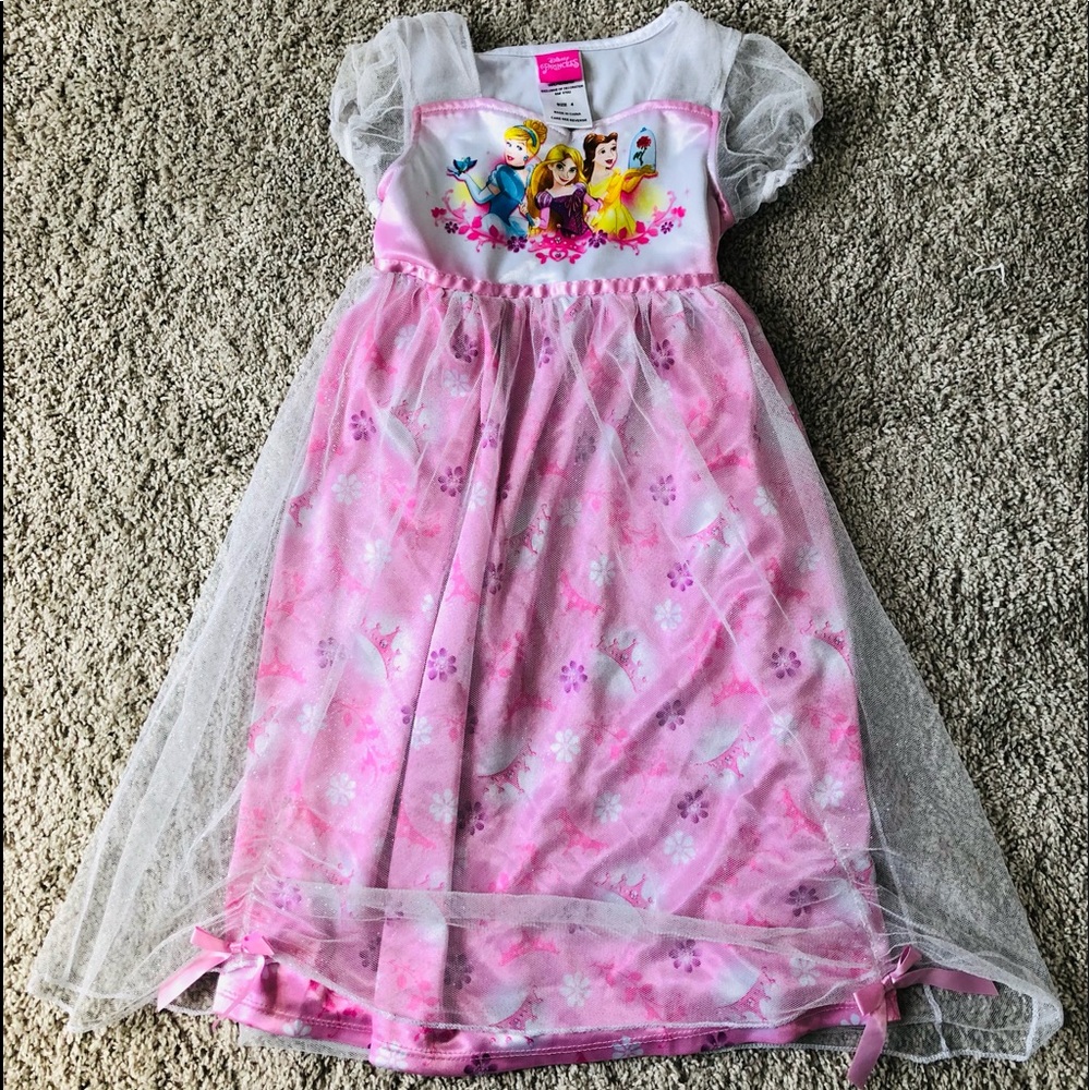 Disney Cinderella princess Dress Pink Size 4 Girl